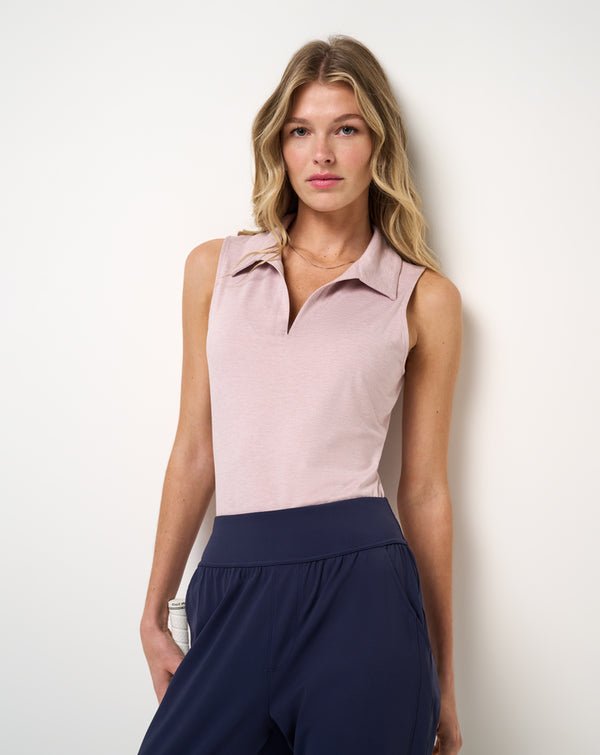 Skyloft Light Sleeveless Polo