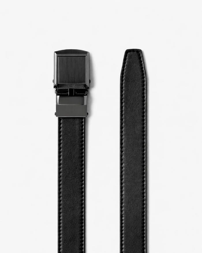 Black Skinny Belt
