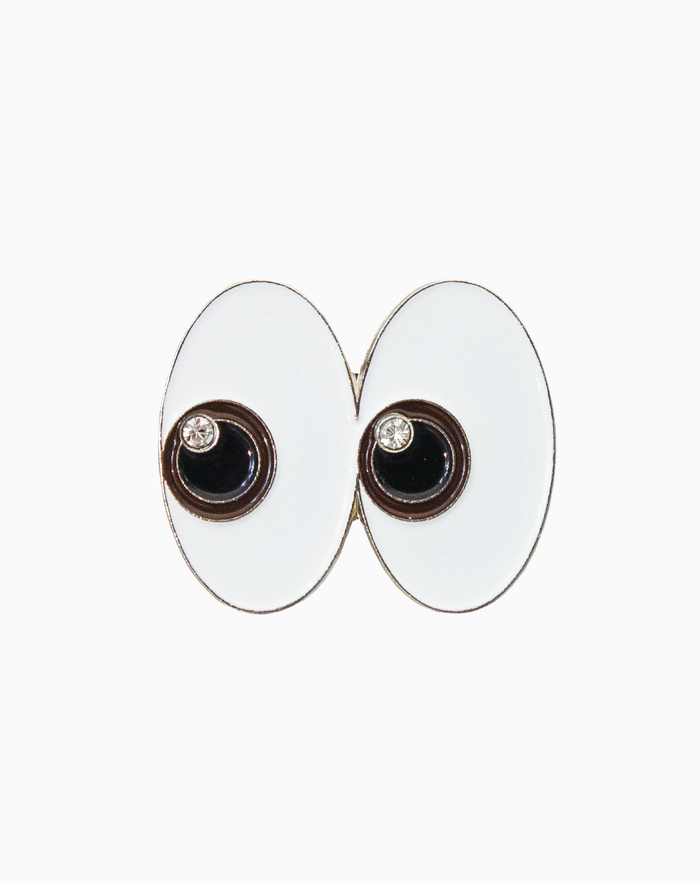 Bling Side-Eye Ball Marker & Hat Clip Set