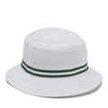 White/Dark Green & White Band