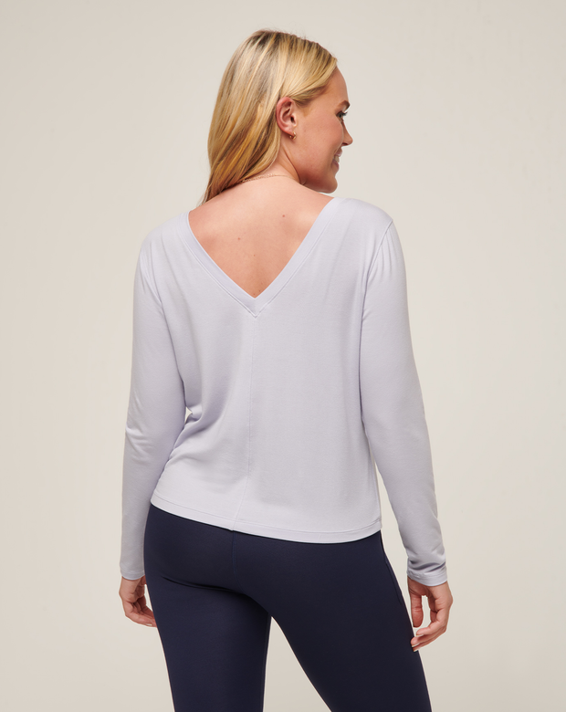 Bay Waves Vneck Top