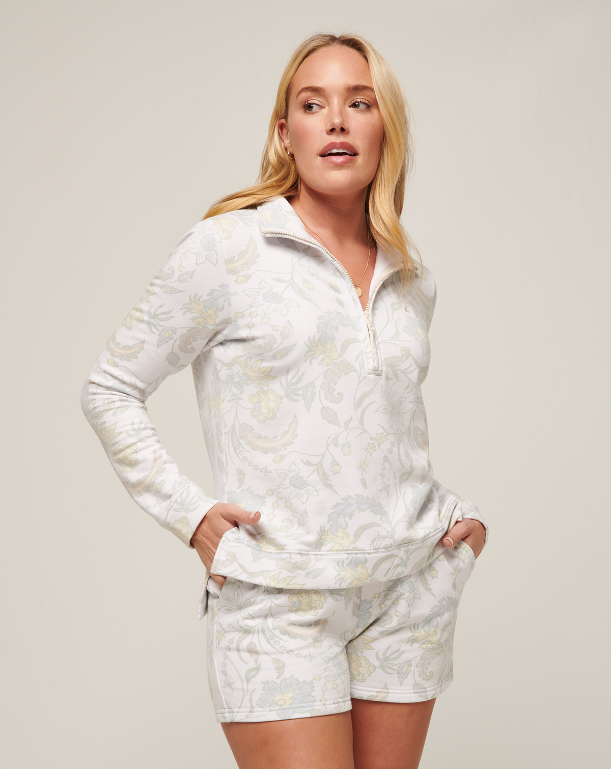 Day On The Bay Cloud Fleece Half Zip