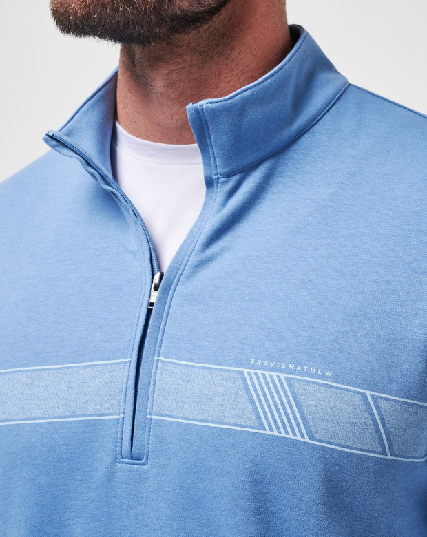 Upgraded Stripe Quarter Zip