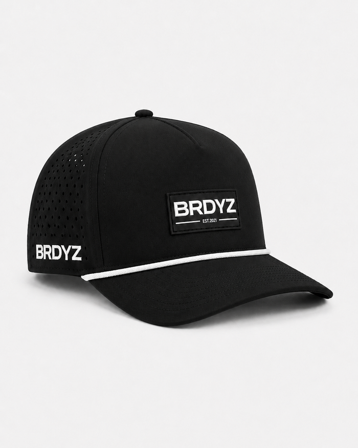 5 Panel Rope Hat w/ Brdyz Patch