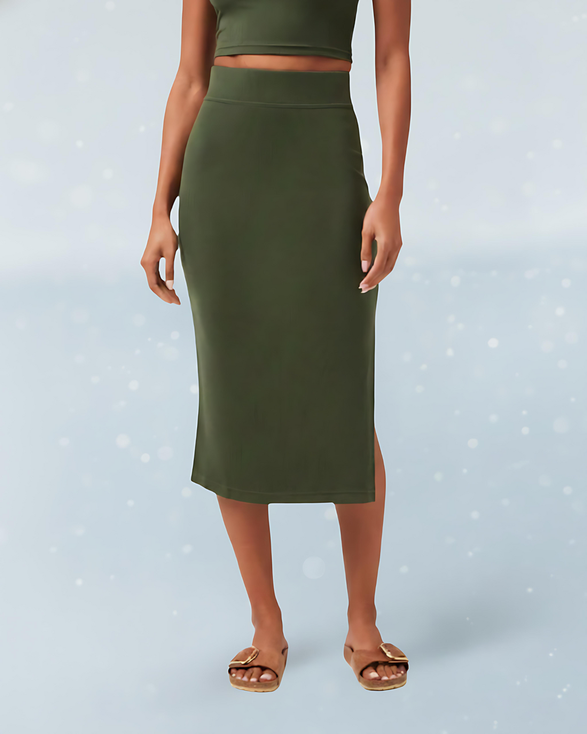 Cloud Rib Skirt