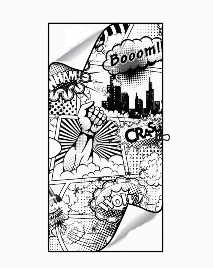 Comic Relief Caddie Performance Towel