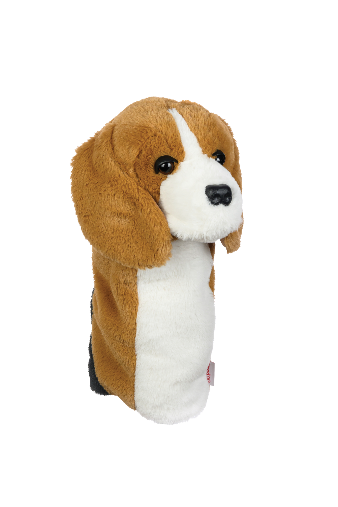 Daphne’s Beagle golf driver headcover with plush dog design for 460cc drivers.