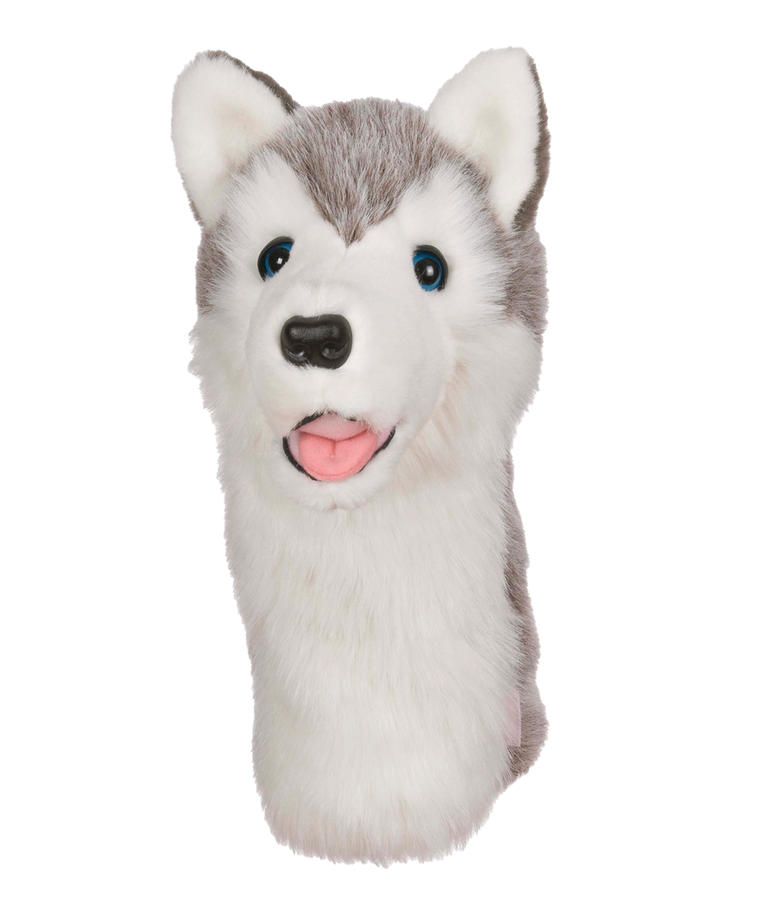Husky dog golf driver headcover by Daphne’s Headcovers designed to fit 460cc drivers.