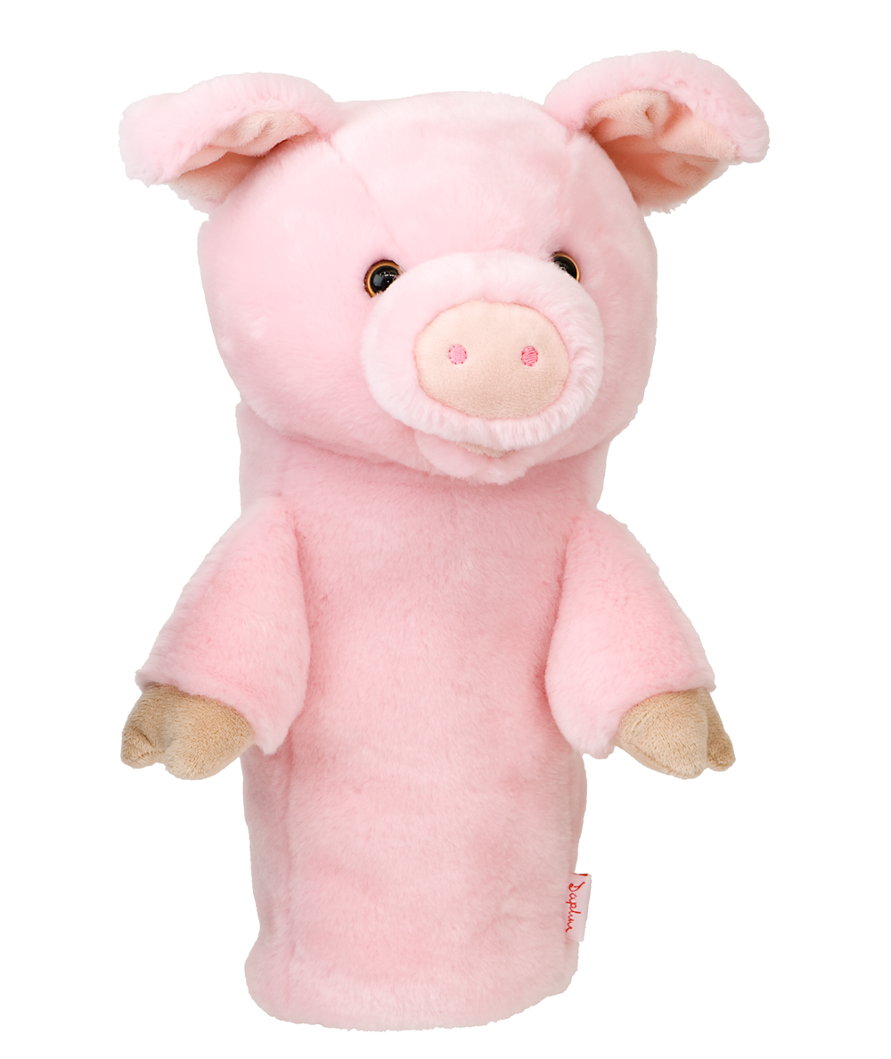 Pig golf driver headcover by Daphne’s Headcovers designed to fit 460cc drivers.