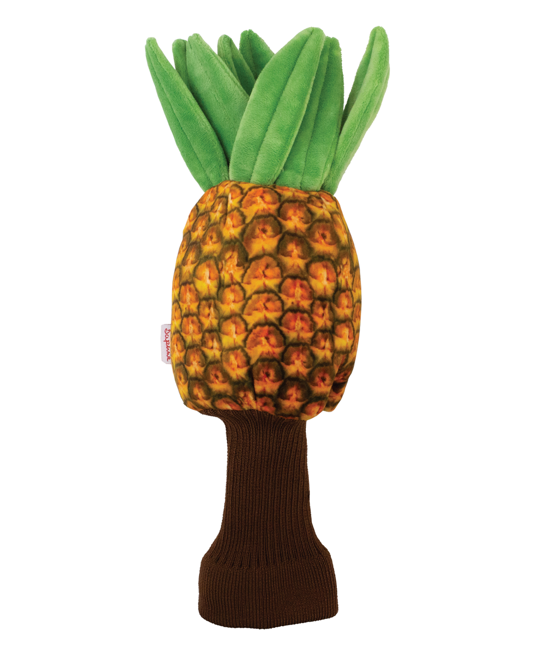 Pineapple golf driver headcover by Daphne’s Headcovers designed to fit 460cc drivers.