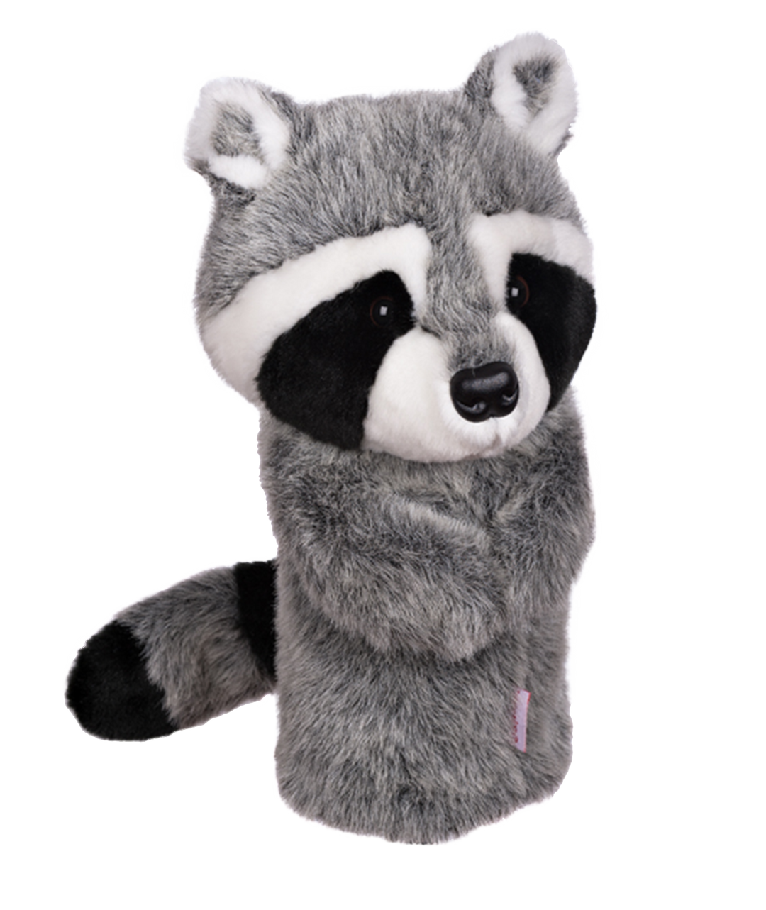 Raccoon golf driver headcover by Daphne’s Headcovers designed to fit 460cc drivers.