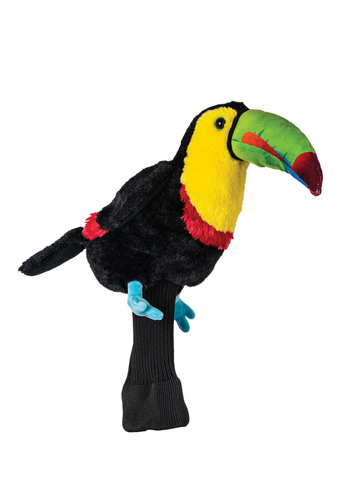 Toucan golf driver headcover by Daphne’s Headcovers designed for 460cc drivers.