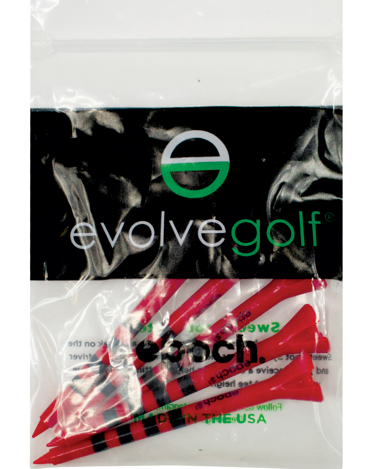 Epoch Plastic Golf Tees 5 Pack