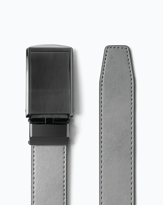 Grey Vegan Belt