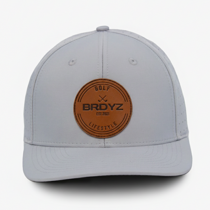 6 Panel Snapback Hat — White