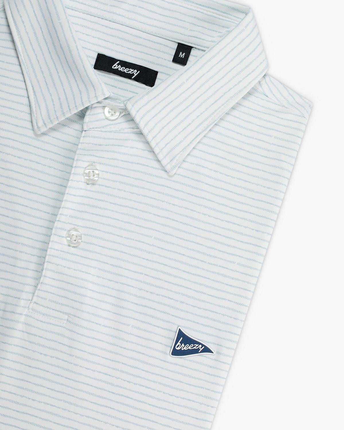 Pebbled Stripes Polo