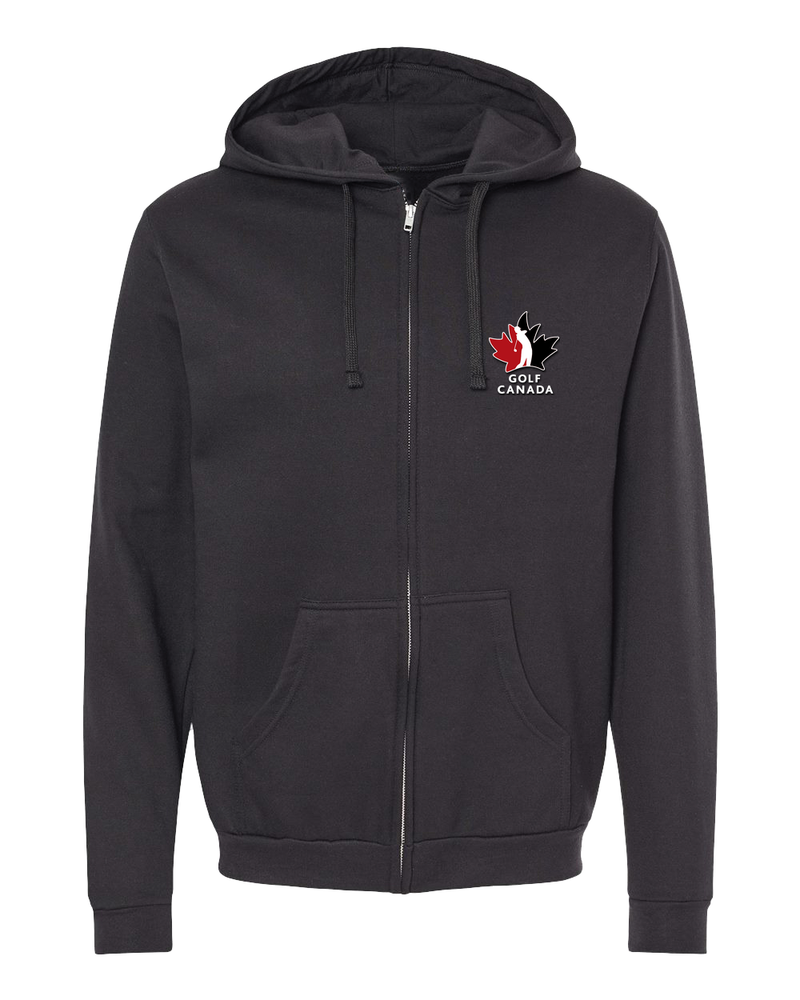 Melville Full-Zip Hoodie, Black