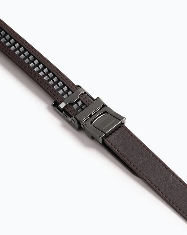 Mocha Skinny Belt