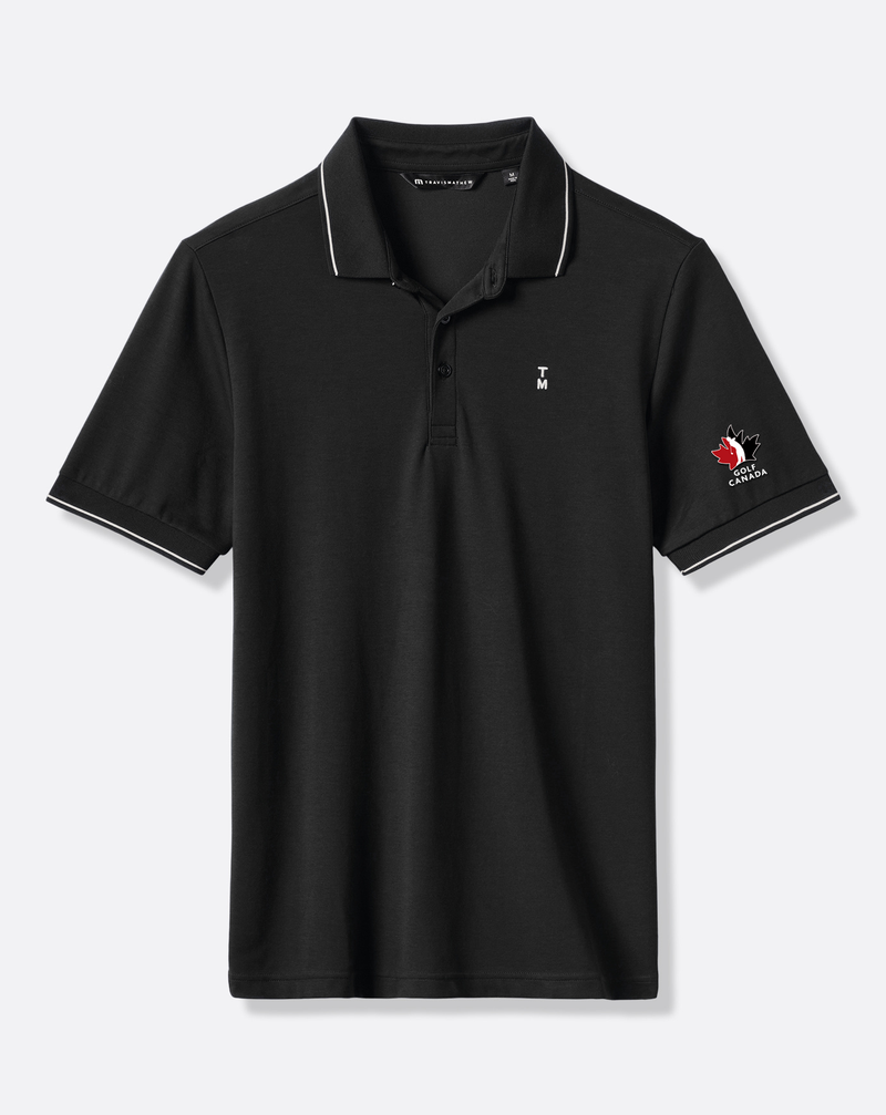 Happier Hour Polo, Black