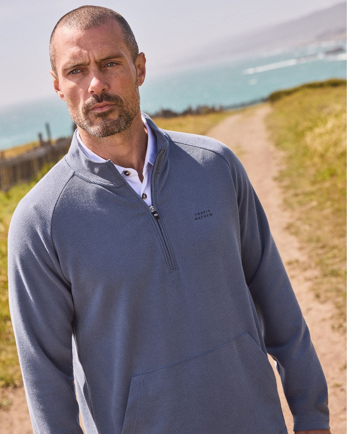 Performance Waffle Pullover