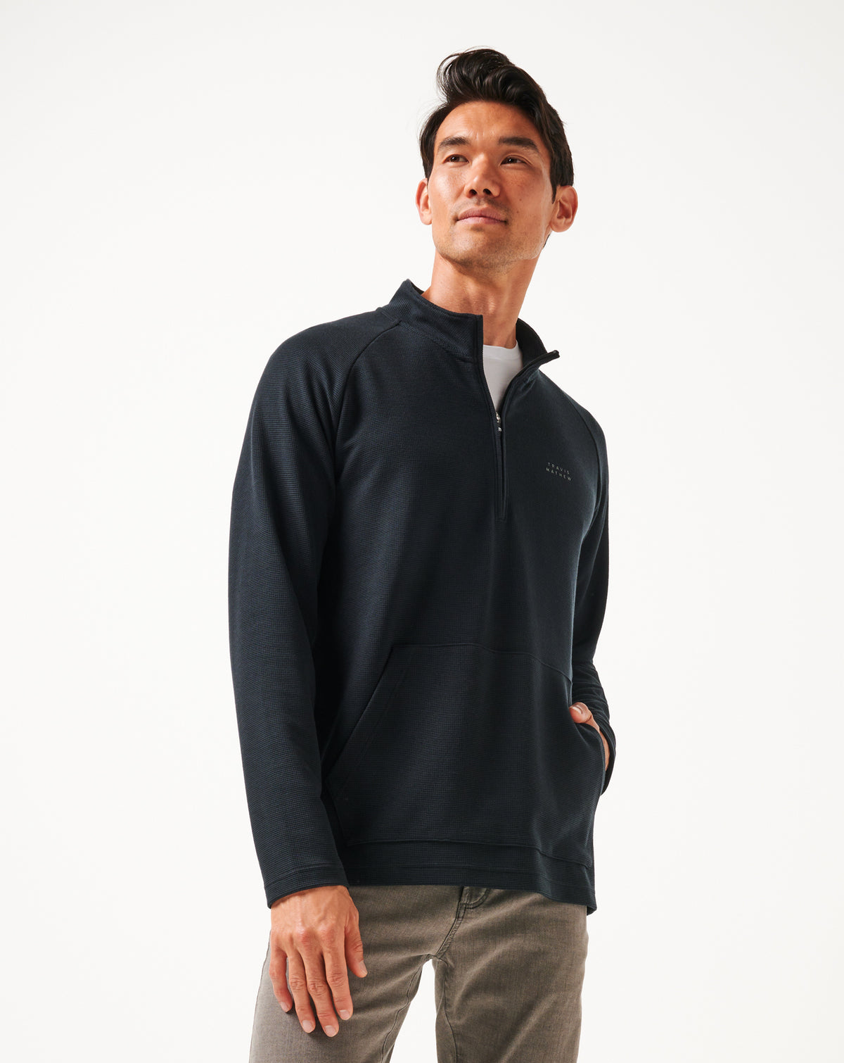 Performance Waffle Pullover