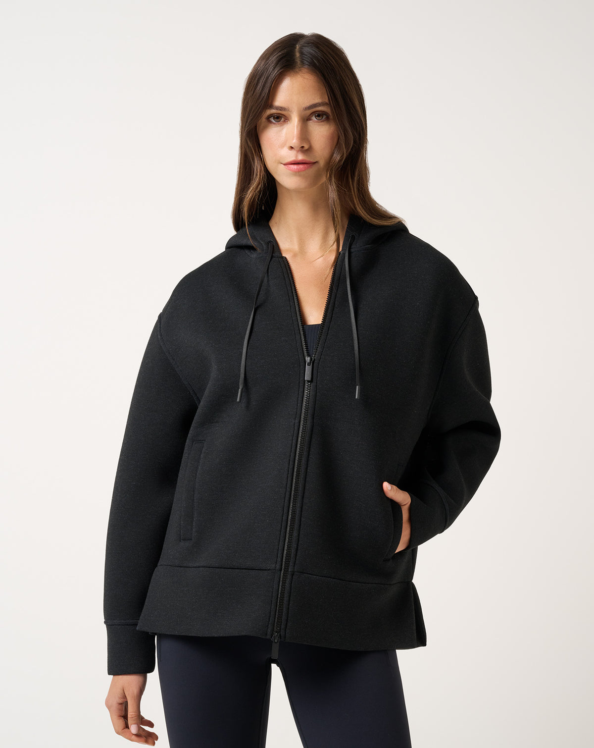 Cloudscape Zip Pullover