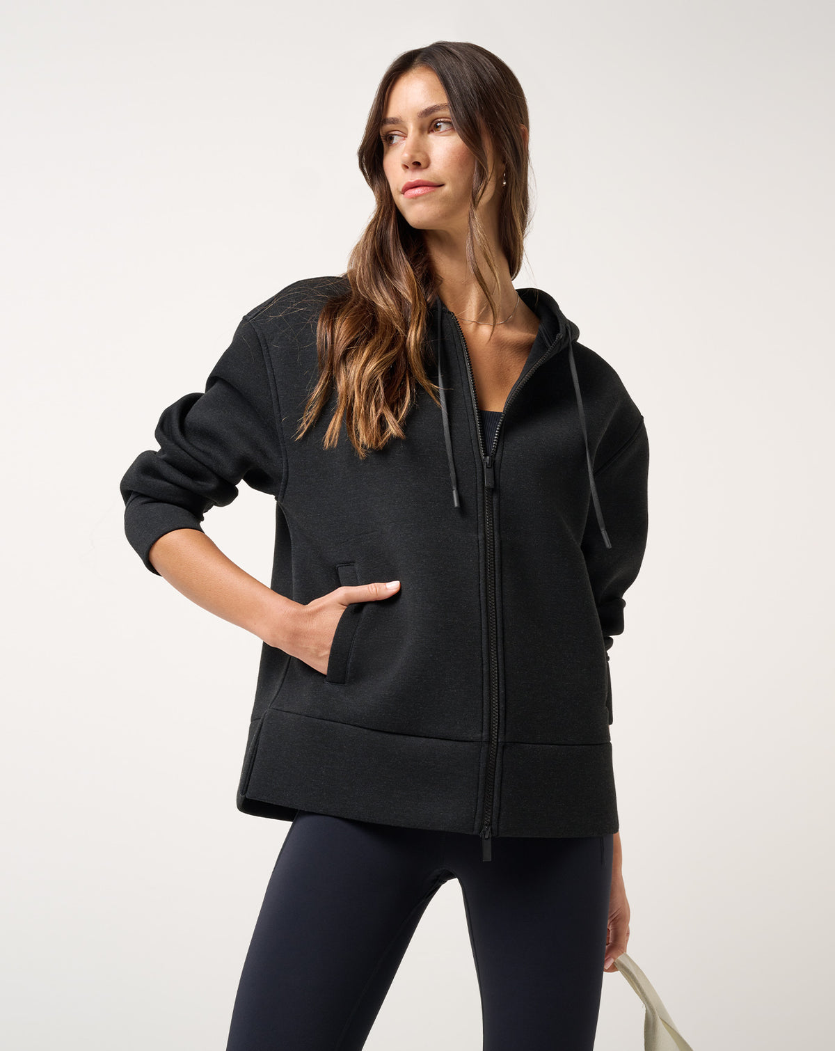 Cloudscape Zip Pullover