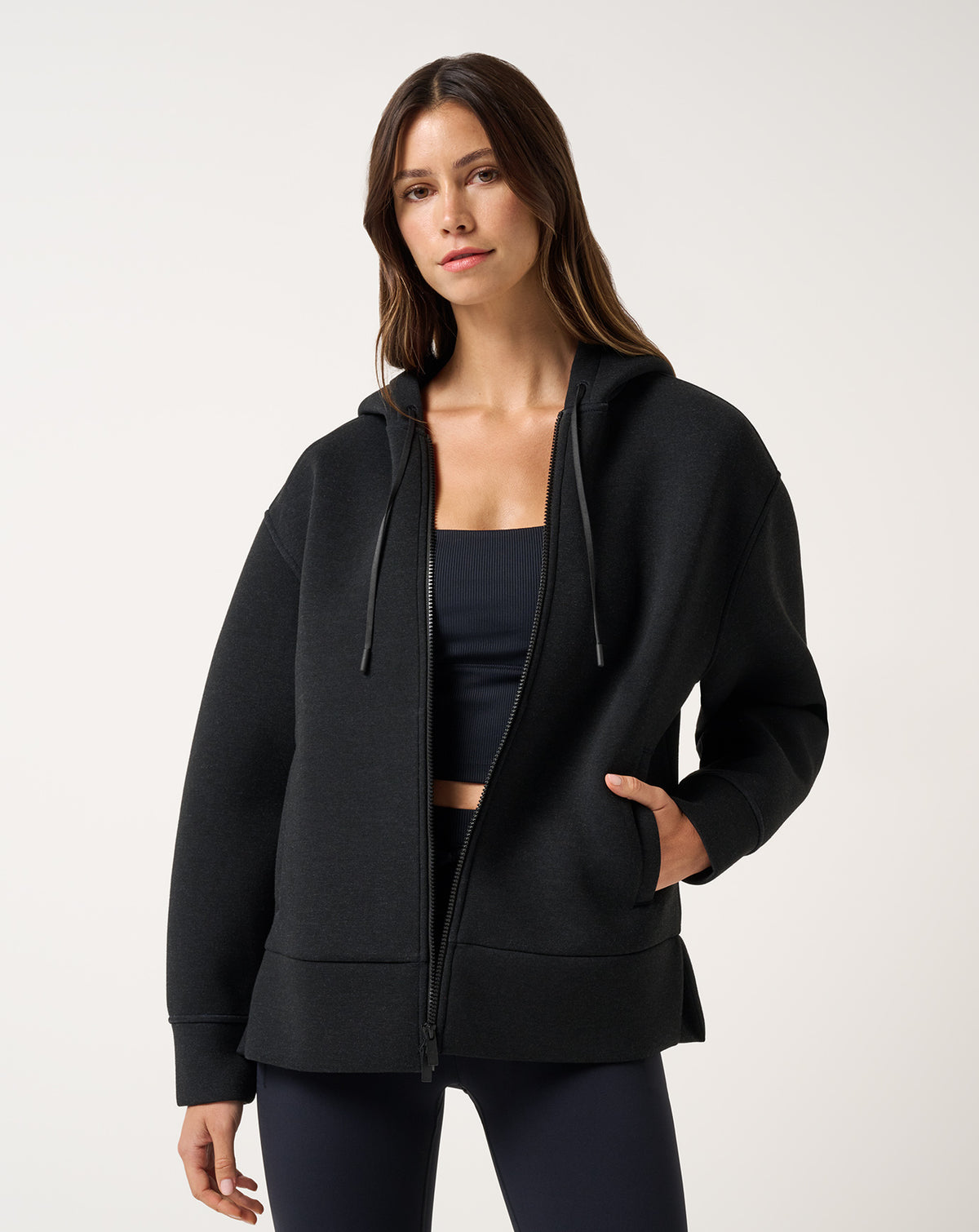 Cloudscape Zip Pullover