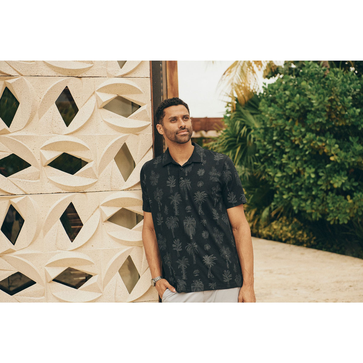 Performance Jersey Salt Mist Polo