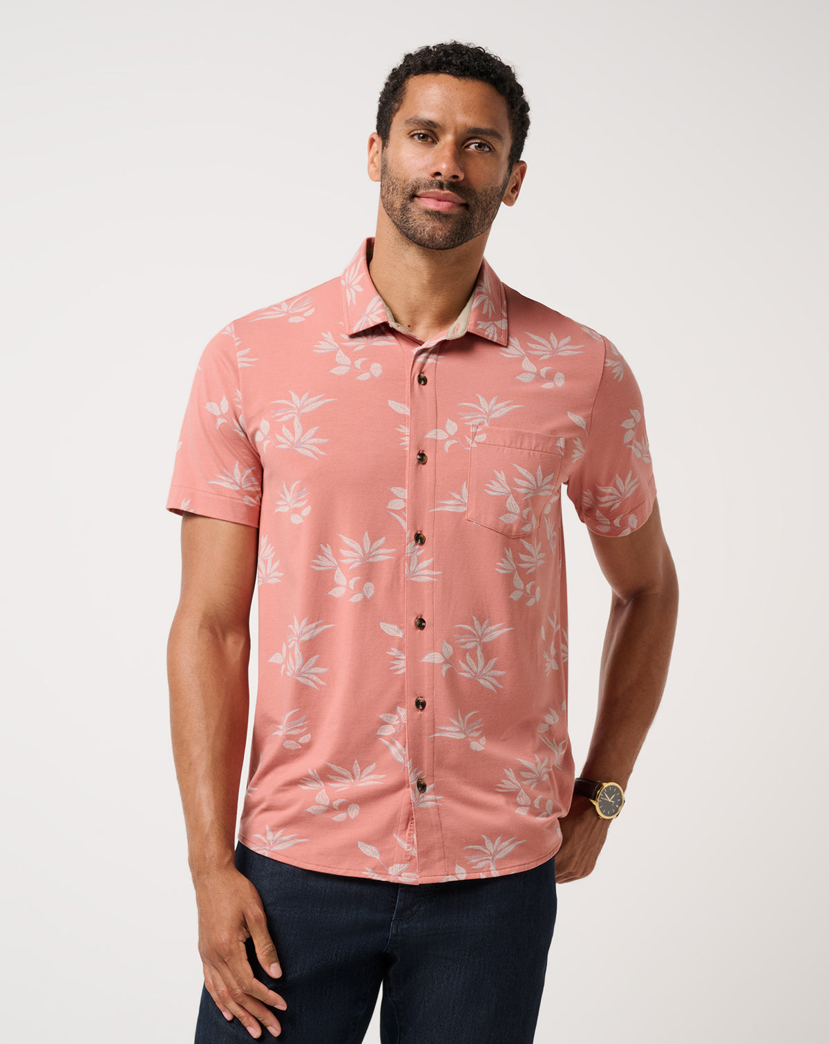 Comfortknit Voyage Button Up