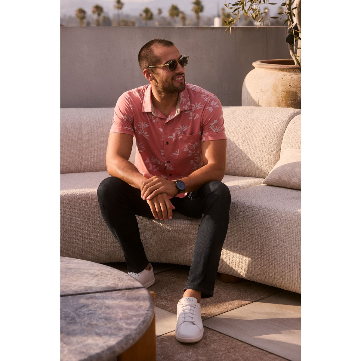 Comfortknit Voyage Button Up
