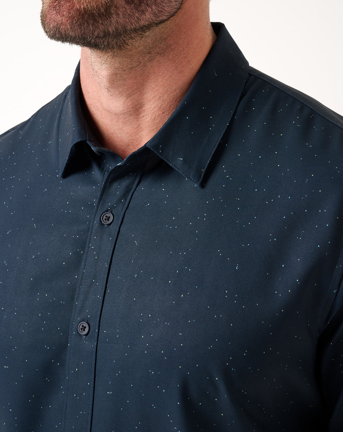 Techwoven Chartered Button Up