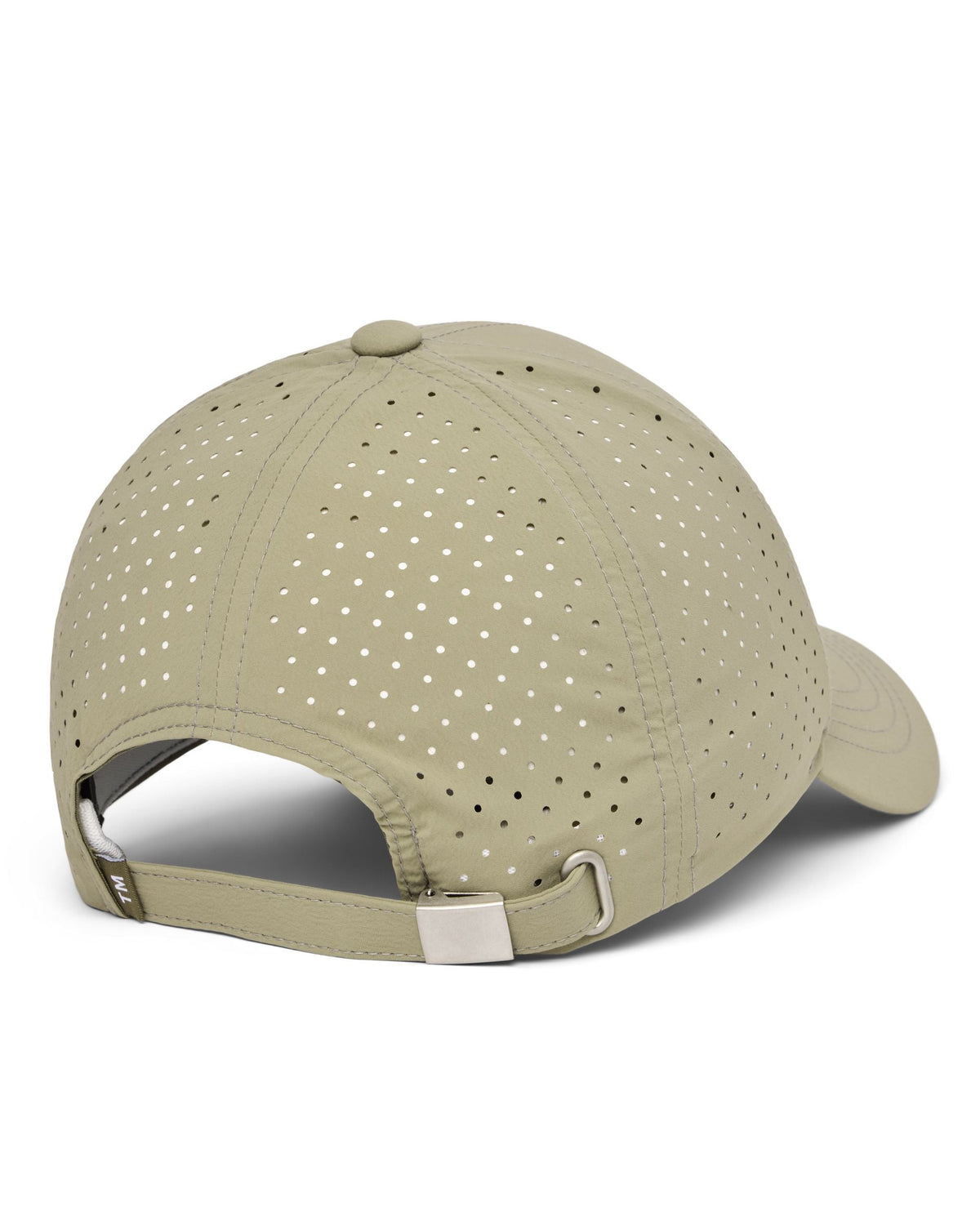 TravisMathew oil green Moonshadow women’s cap perforated back detail
