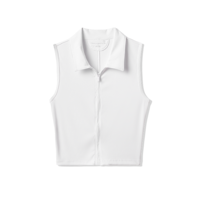 Moveknit Rib Zip Polo