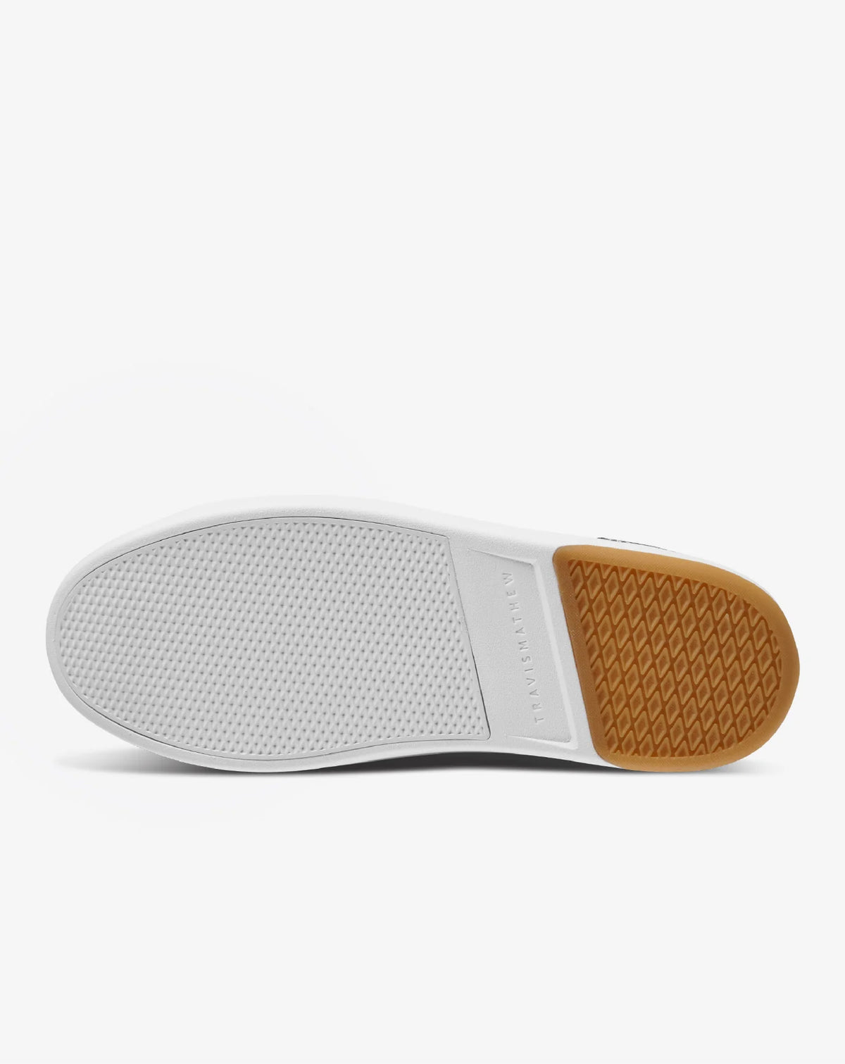 Outsole view of the TravisMathew Modern Cup Shoe.
