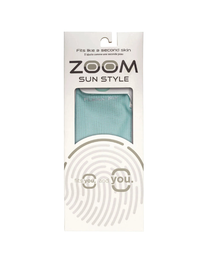 Package of Zoom Sun Style Golf Gloves with a white background