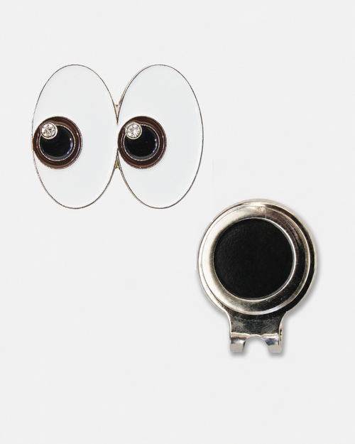 Bling Side-Eye Ball Marker & Hat Clip Set