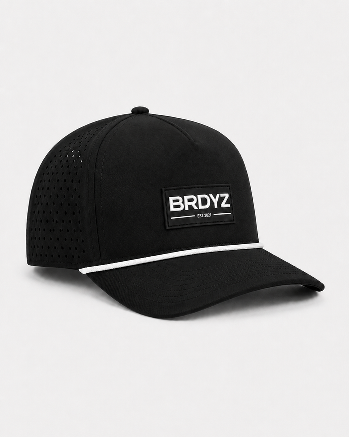 5 Panel Rope Hat w/ Brdyz Patch