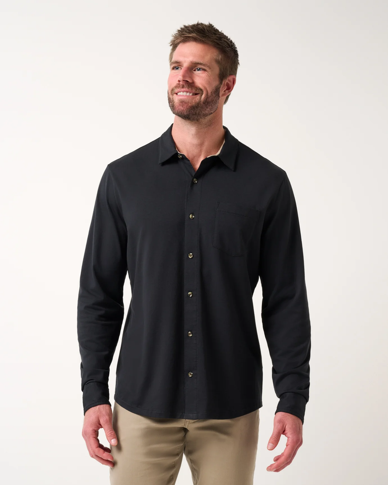 Comfortknit TM Social Club Button-Up