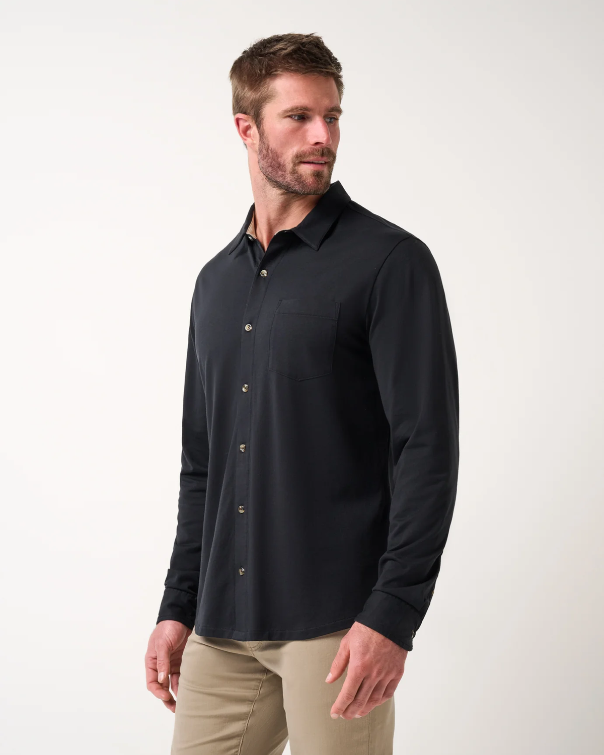 Comfortknit TM Social Club Button-Up