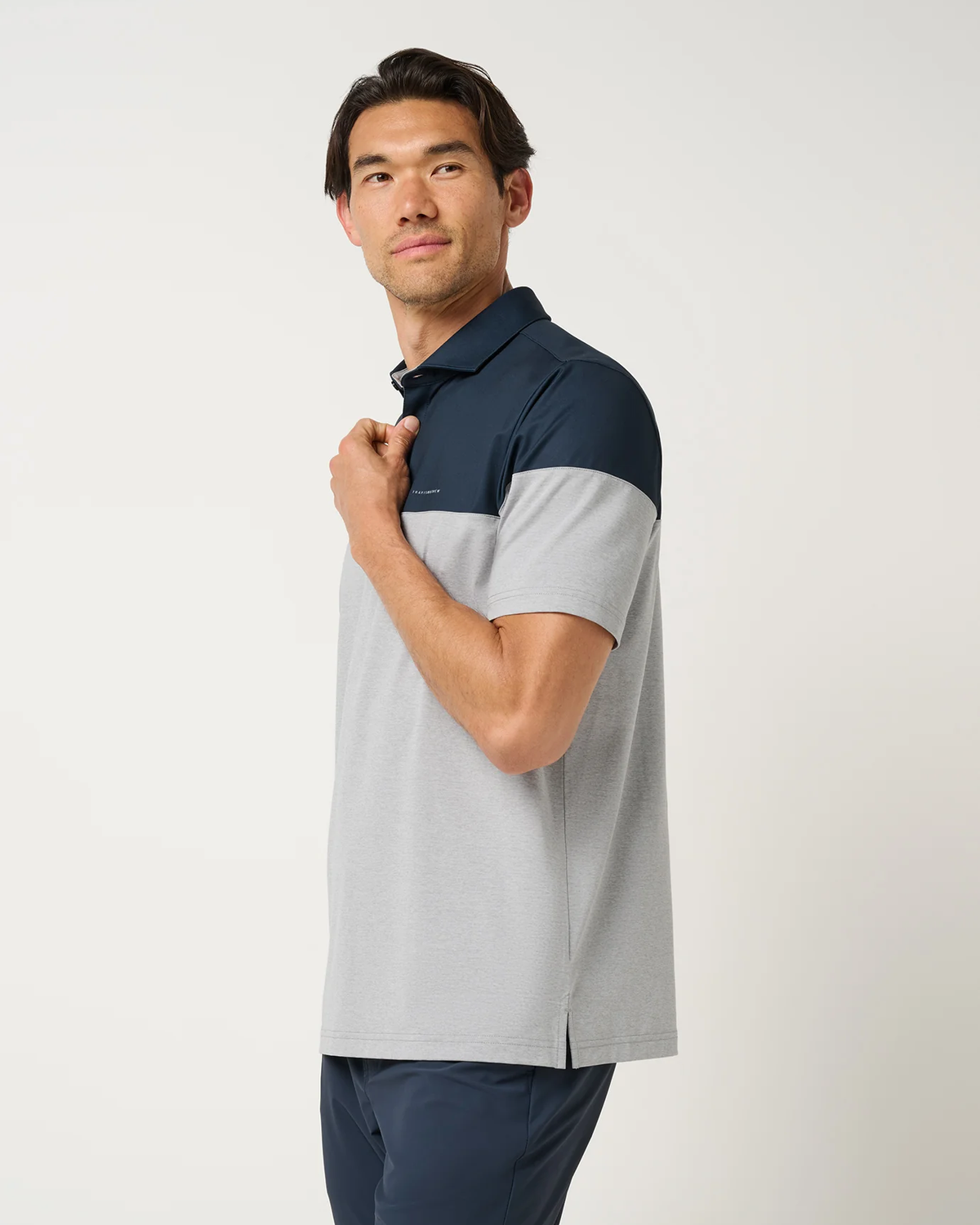 Full Round Color Block Polo