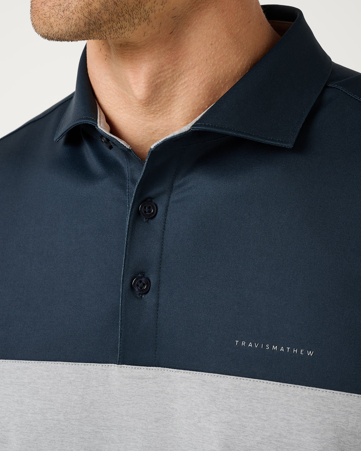 Full Round Color Block Polo