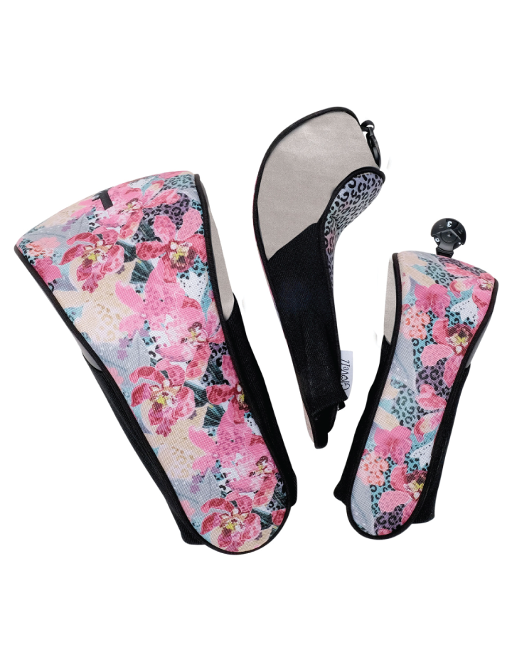 Orchid Cheetah Headcover–3 Pack
