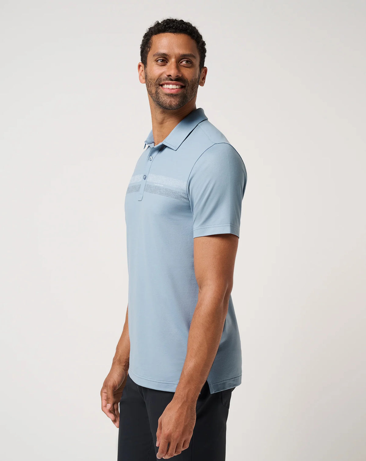 Featherweight Chest Stripe Polo
