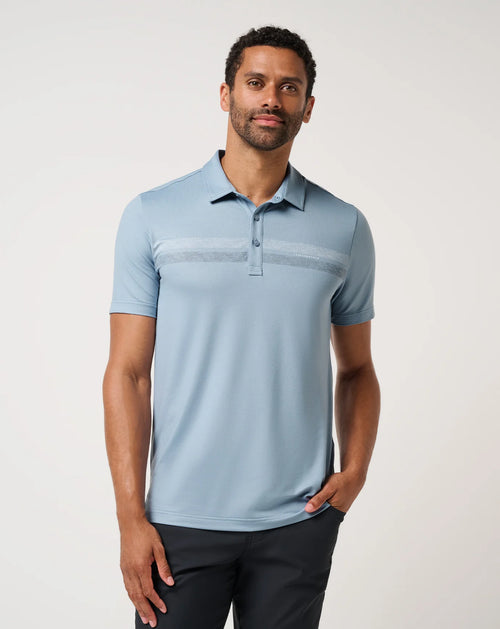 Featherweight Chest Stripe Polo